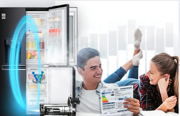 انواع الثلاجات واسعارها بالصور 19 ثلاجات lg